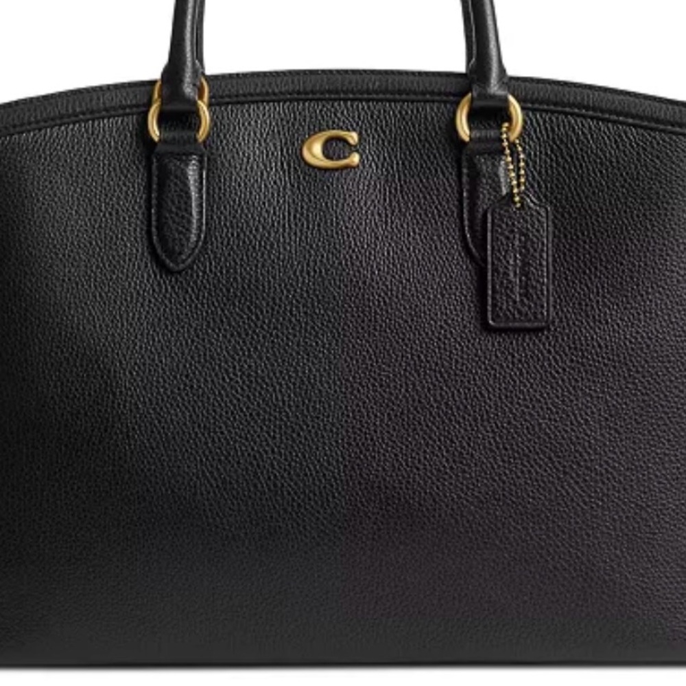 Coach Legacy carryall 35 black & comes with dust bag - Picture 6 of 8